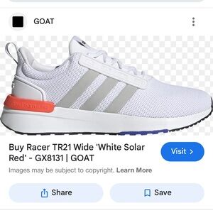 Adidas TR21 wide tennis shoe